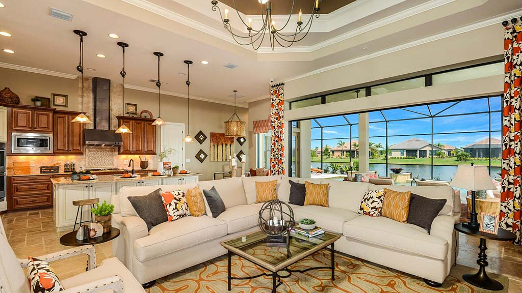 Mercedes Model Home in Esplanade Golf and Country Club of Naples by Taylor Morrison
